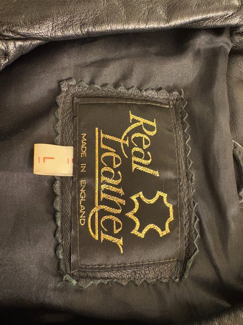Vintage, Leather Jacket - Picture 3 of 3